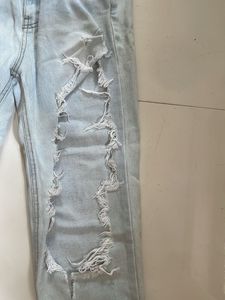 Distressed Lightwash Denim