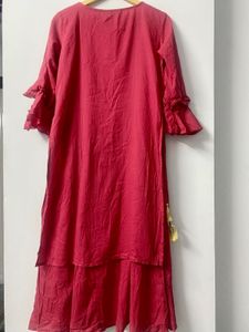 Stylish Double Layer Kurta Dress