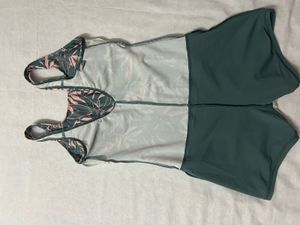 Floral Print Swimsuit with Padded Bust