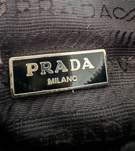 Prada Black Nylon Shoulder Bag