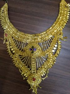 Heavy Gold Plated Necklace For Party And Festival