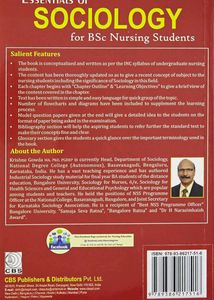 Essentials of Sociology for BSc Nursing Students