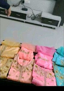 4 colour Beautiful Teal Kurta Set with Dupatta