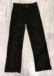 Black Straight Leg Jeans