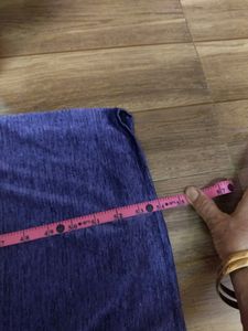 Vintage Purple Button-Down Abaya