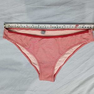 Red and 😍White Striped Panty