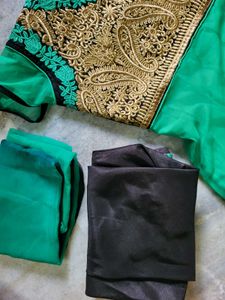 Elegant Teal Kurta Set with Dupatta