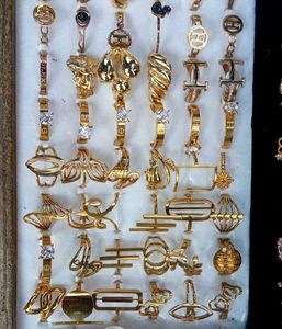 Gold Tone Statement Rings