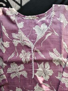 Floral Print Kurta