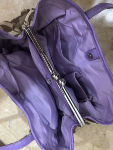 Coach Authentic Monogram Shoulder Bag