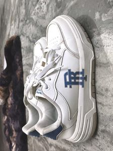 women's White Sneakers with Logo