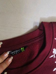 tokyo talkies Embroidered Sweatshirt brand new