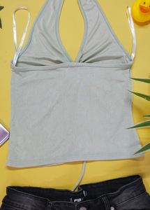 Halter Neck Crop Top