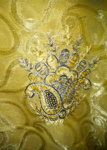 Elegant Yellow and White Saree