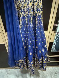 Blue Anarkali