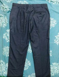 Classic Men's navy blue trousers