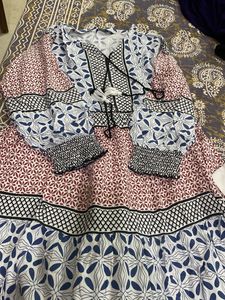 Bohemian Print Maxi Dress