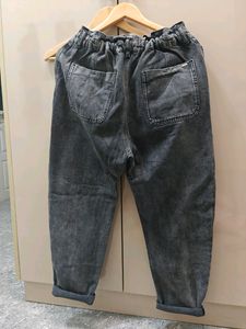 Zara Faded Black Mom Jeans