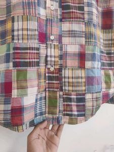 Ralph Lauren Patchwork Button-Down Shirt