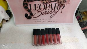 Set of 7 Matte Liquid Lipsticks