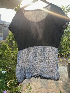 Cute Floral &amp; Polka Dot Dress