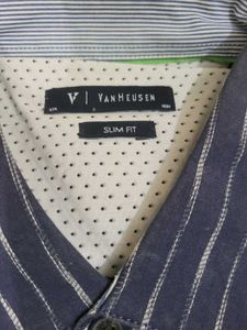 Striped Button-Down Shirt