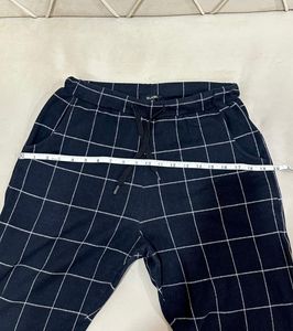 Classic Black &amp; White Checked Pants