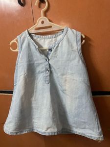 Light Wash Denim Shirt