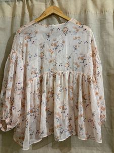 Floral printed blouse