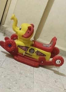 2 In 1 Elephant Rocking N Riding