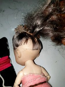 Cute Doll with Fashionable Pouch pake of 2 combo