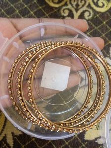 Golden Bangle Set