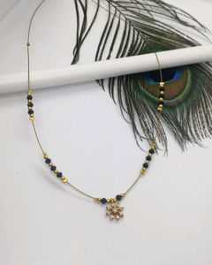 black bead invisible chains