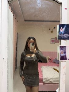 Cut-out Mini Dress