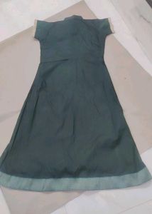 dark green stylish kurti