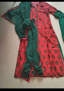 Chanderi Silk Suit Set