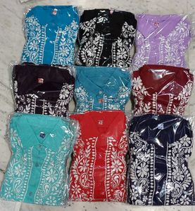 Chikankari Rayon Women Shirt 👕