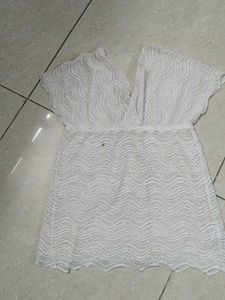 White Lace Cover-Up