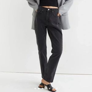 H&amp;M Vintage Straight High Waist Denim