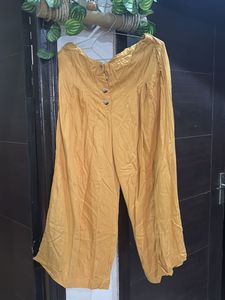 Mustard Yellow Palazzo Pants