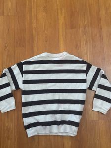 Striped Knit Sweater