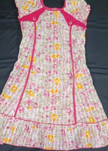 Floral Print Girls Dress