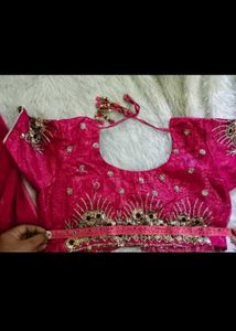 combo for four sarees and matching blouses