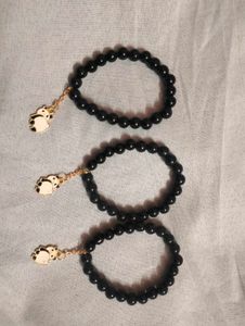 Cute Panda Beaded Bracelets (Set of 3)