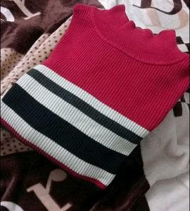 Chic Ribbed Turtleneck Sweater