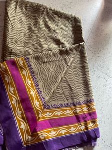 Elegant Printed Saree