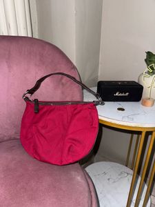 Chic Red Hobo Shoulder Bag