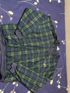 Checkered Vintage Pullover Top