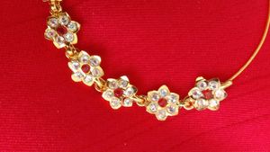 rajputi royal Elegant Floral Nose nath big
