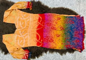 2 Colorful Floral Kurtis